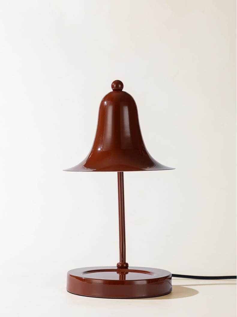 Stylish brown scented wax warmer lamp designed to enhance ambiance and fragrance in any space.